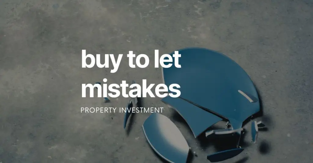 buy to let mistakes